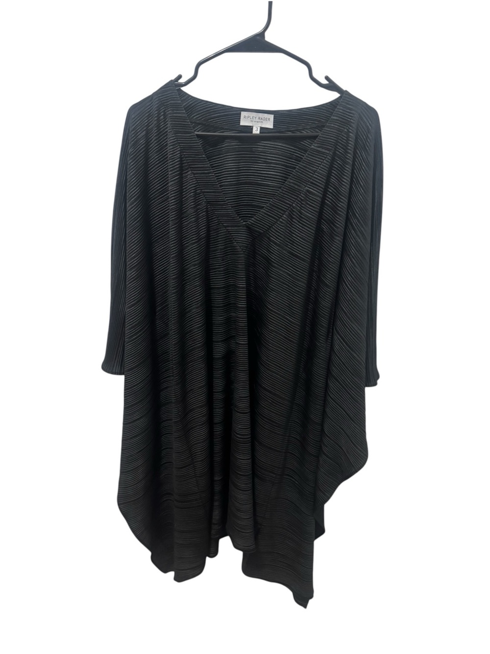 Ripley Rader Micropleat Everyday Tunic Poncho Size 3 or Medium